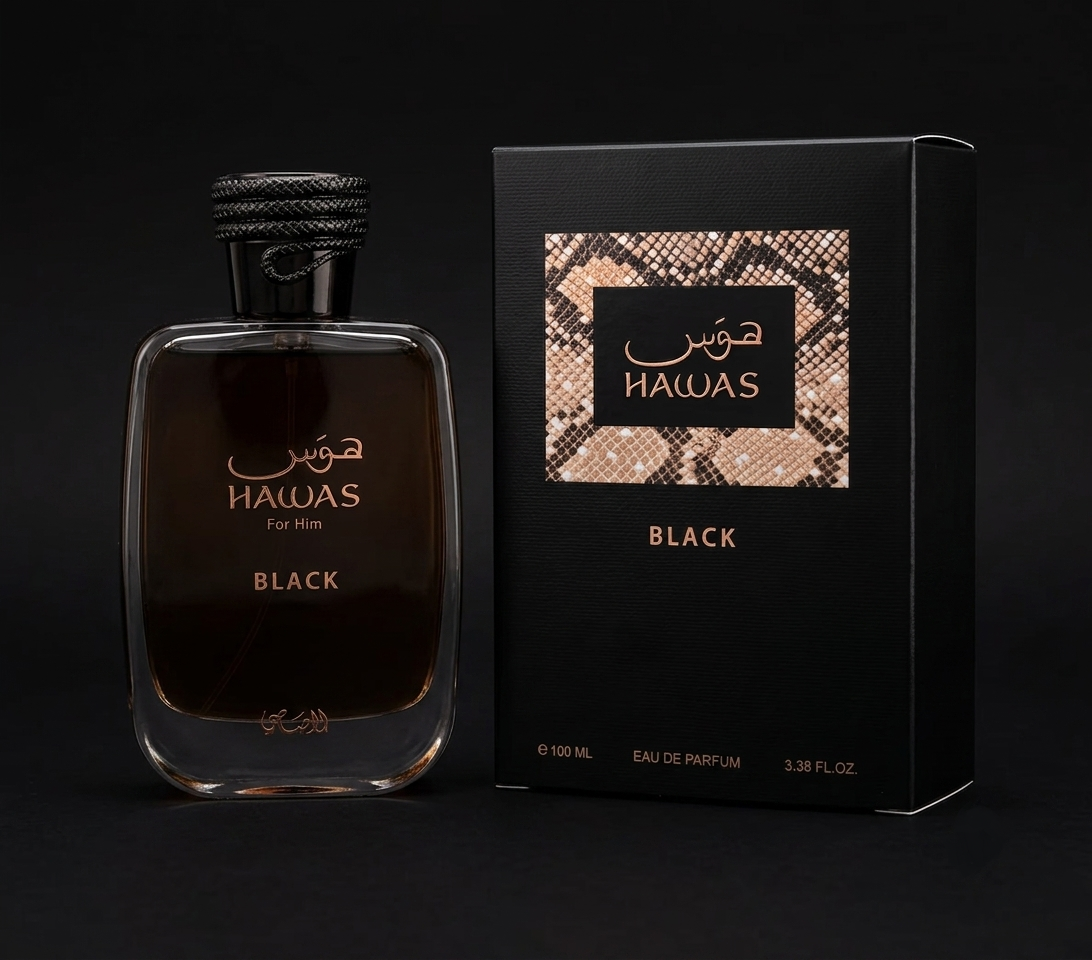 HAWAS BLACK / RASASI (100ml) - EDP